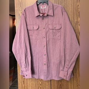 Wrangler, button-down , casual shirt, men’s size XL